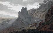 John William Edy Alum Mine at Egeberg oil painting reproduction